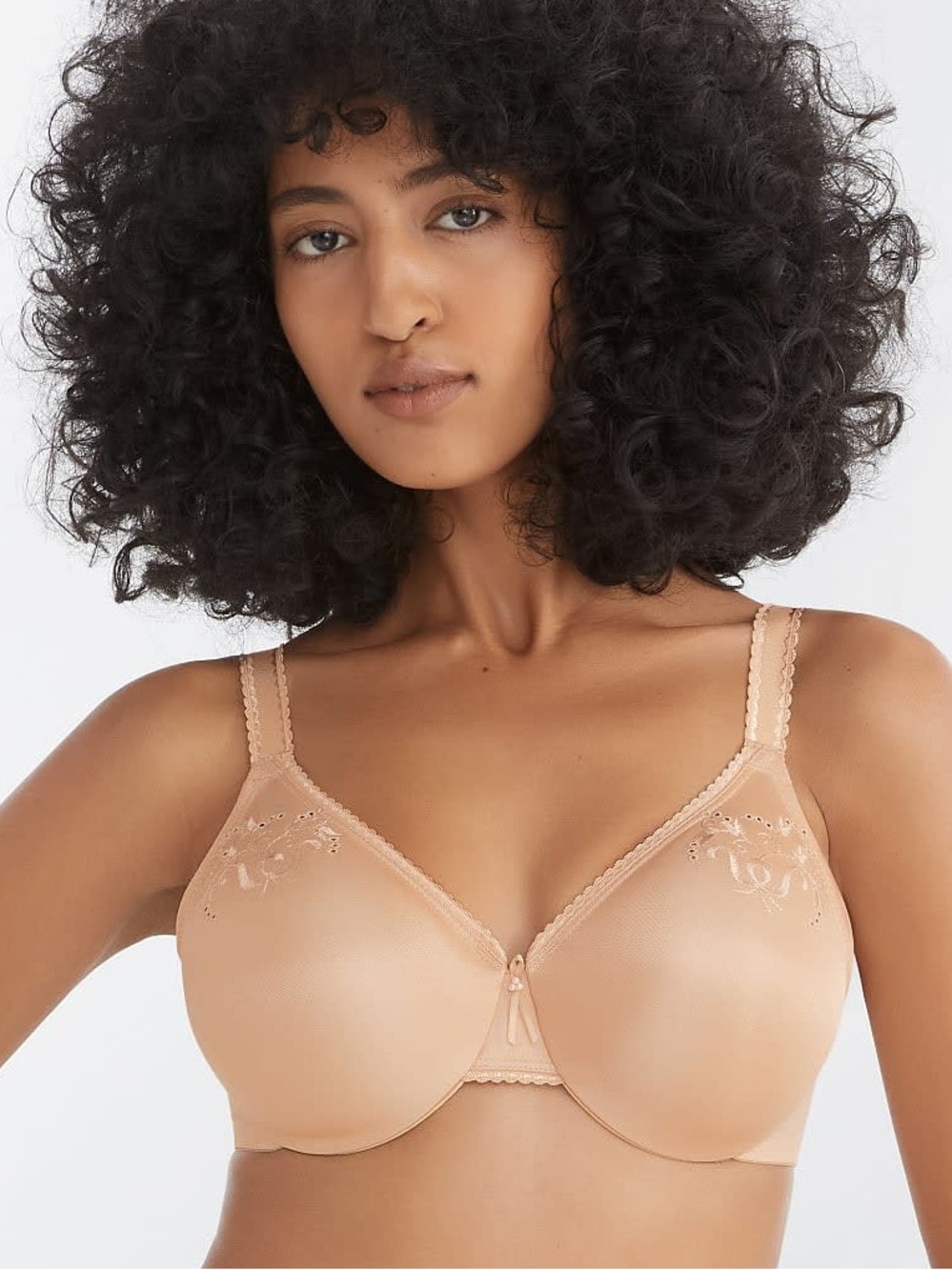 Wacoal Slimline Seamless Underwire Minimizer Bra in Sand Style 85154 Size 36DD